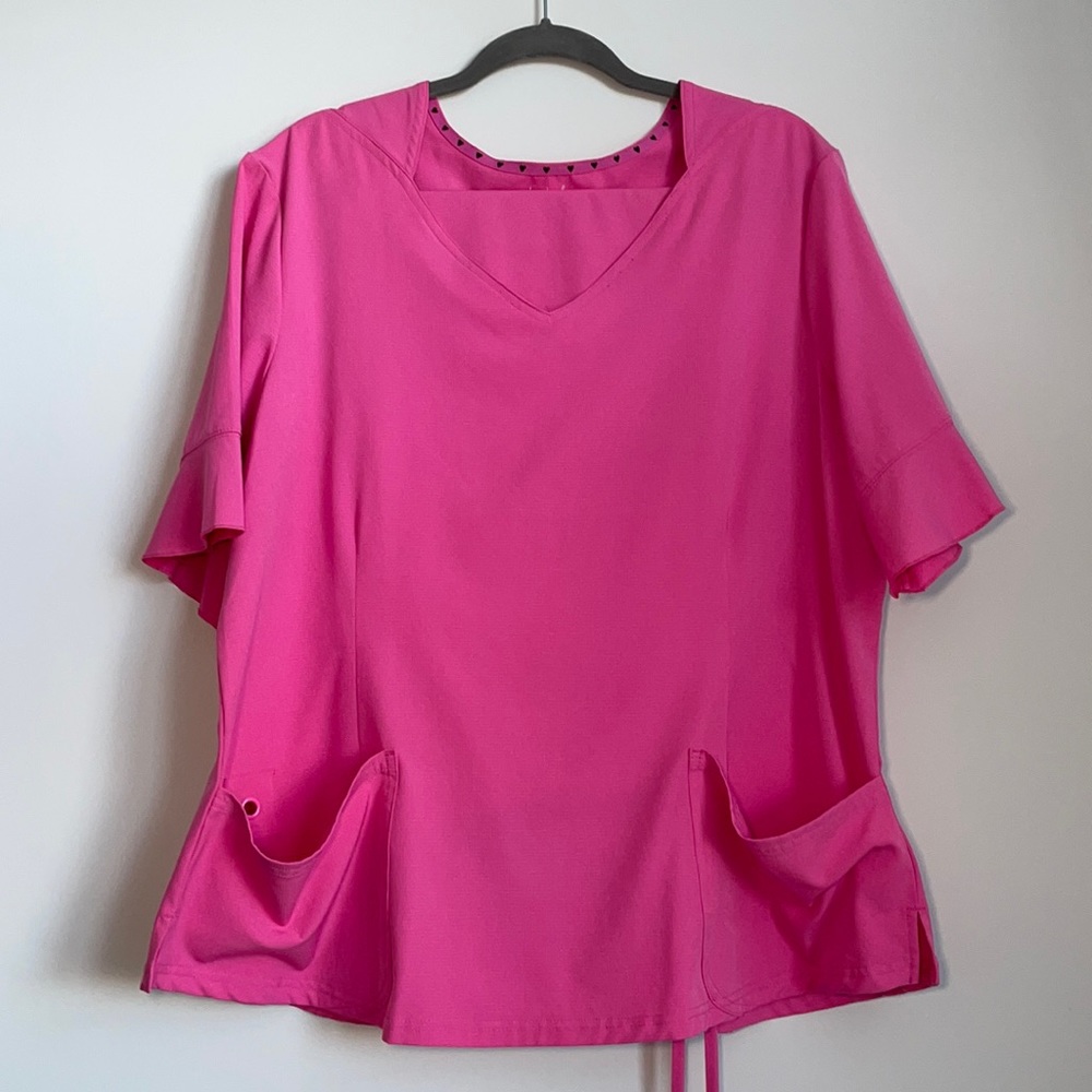 NWOT HeartSoul pink scrubs